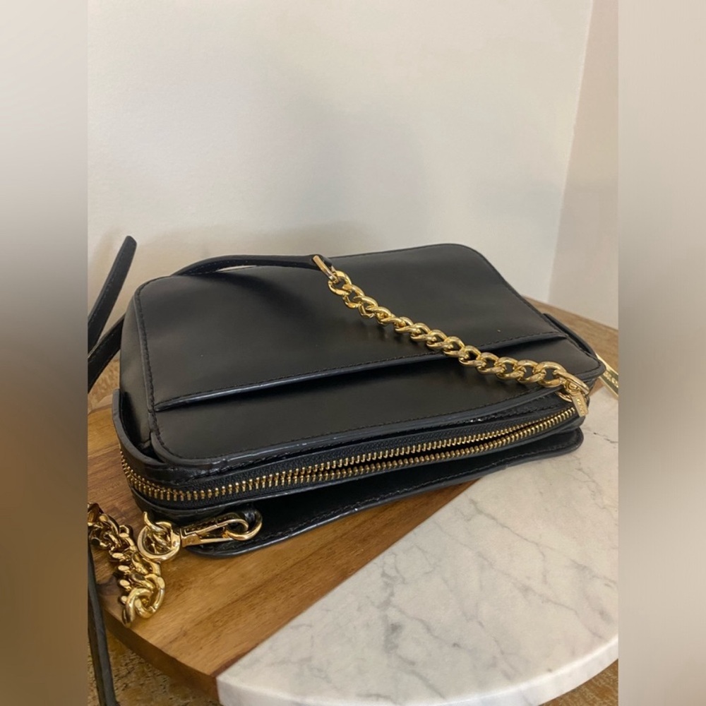 Michael Kors Set Patchwork Neutrals Crossbody W/K… - image 8